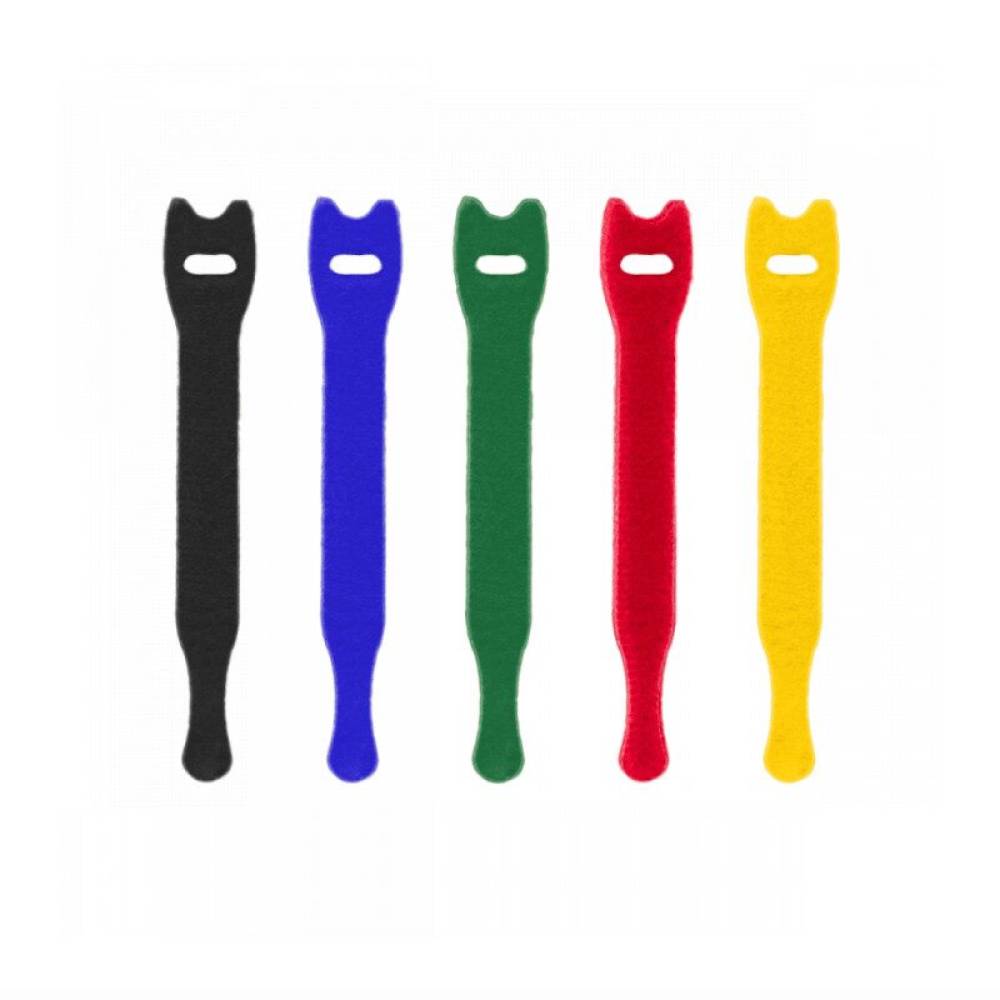 Banda scai velcro multifunctionala, 15cm, set 10 bucati, multicolor, HLTR12150/10mix5 Bradas 