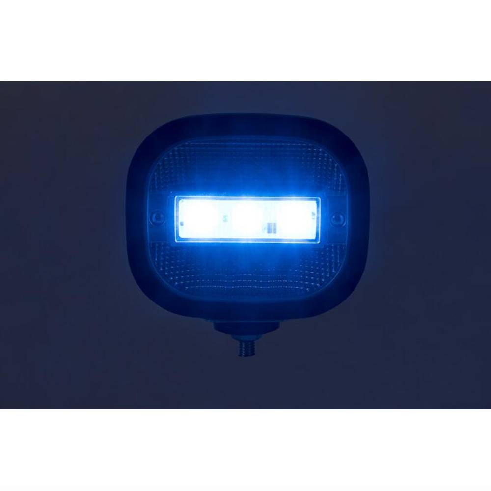 Proiector lucru 100x85, LED, cu functie stroboscopica albastra, 12-24V, 14W, 1200lm, 5600K, cablu 1.5m, LRD3069 Horpol