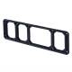 Lampa stop 450x139, 6 functii, cu ceata si mers inapoi, cu cablu 1.5m, 24V, dreapta, HEAVY DUTY Horpol LZD 2855