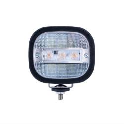 Proiector lucru 100x85, LED, cu functie stroboscopica galbena, 12-24V, 14W, 1200lm, 5600K, cablu 1.5m, LRD3068 Horpol