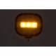 Proiector lucru 100x85, LED, cu functie stroboscopica galbena, 12-24V, 14W, 1200lm, 5600K, cablu 1.5m, LRD3068 Horpol