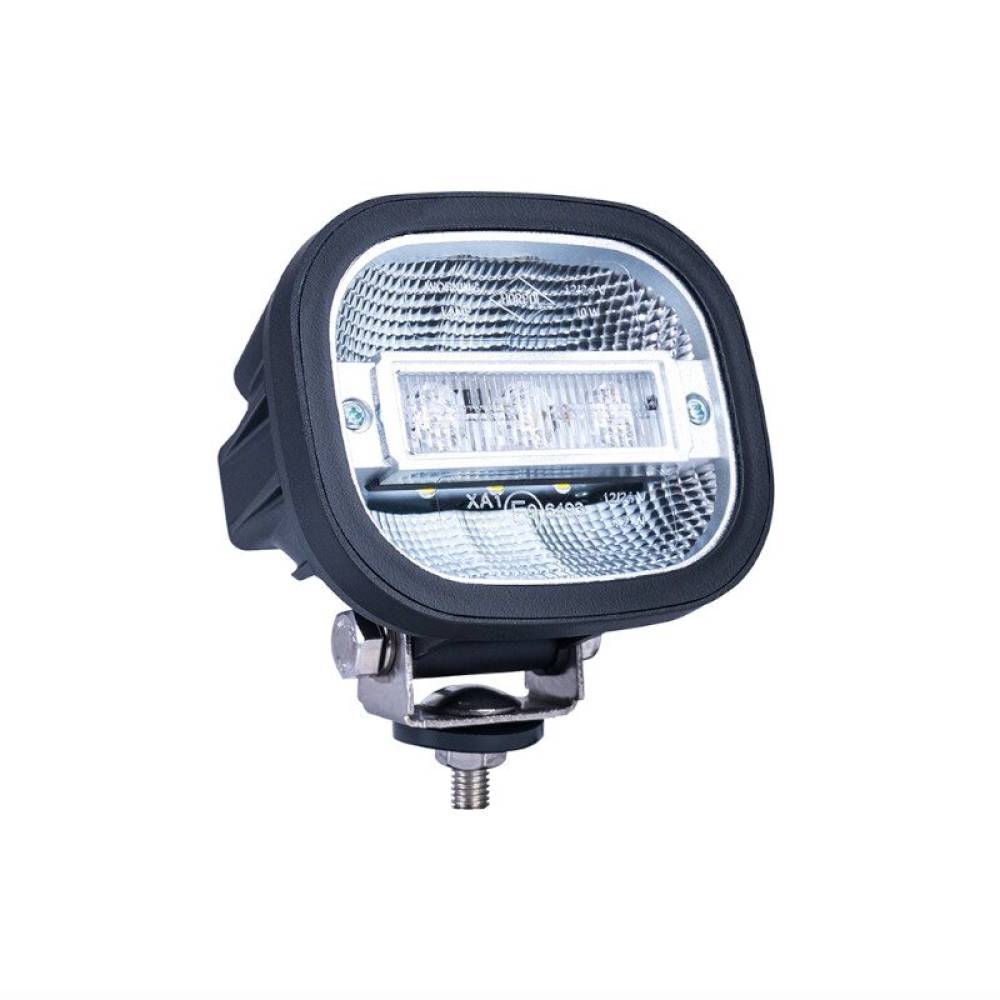 Proiector lucru 100x85, LED, cu functie stroboscopica galbena, 12-24V, 14W, 1200lm, 5600K, cablu 1.5m, LRD3068 Horpol