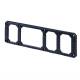 Lampa stop 450x139, 6 functii, cu ceata si mers inapoi, cu cablu 1.5m, 24V, stanga, HEAVY DUTY Horpol LZD 2854