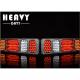 Lampa stop 450x139, 6 functii, cu ceata si mers inapoi, cu cablu 1.5m, 24V, stanga, HEAVY DUTY Horpol LZD 2854