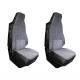 Set 2 huse scaune camion universale, gri, material catifea, PKR039 ARS