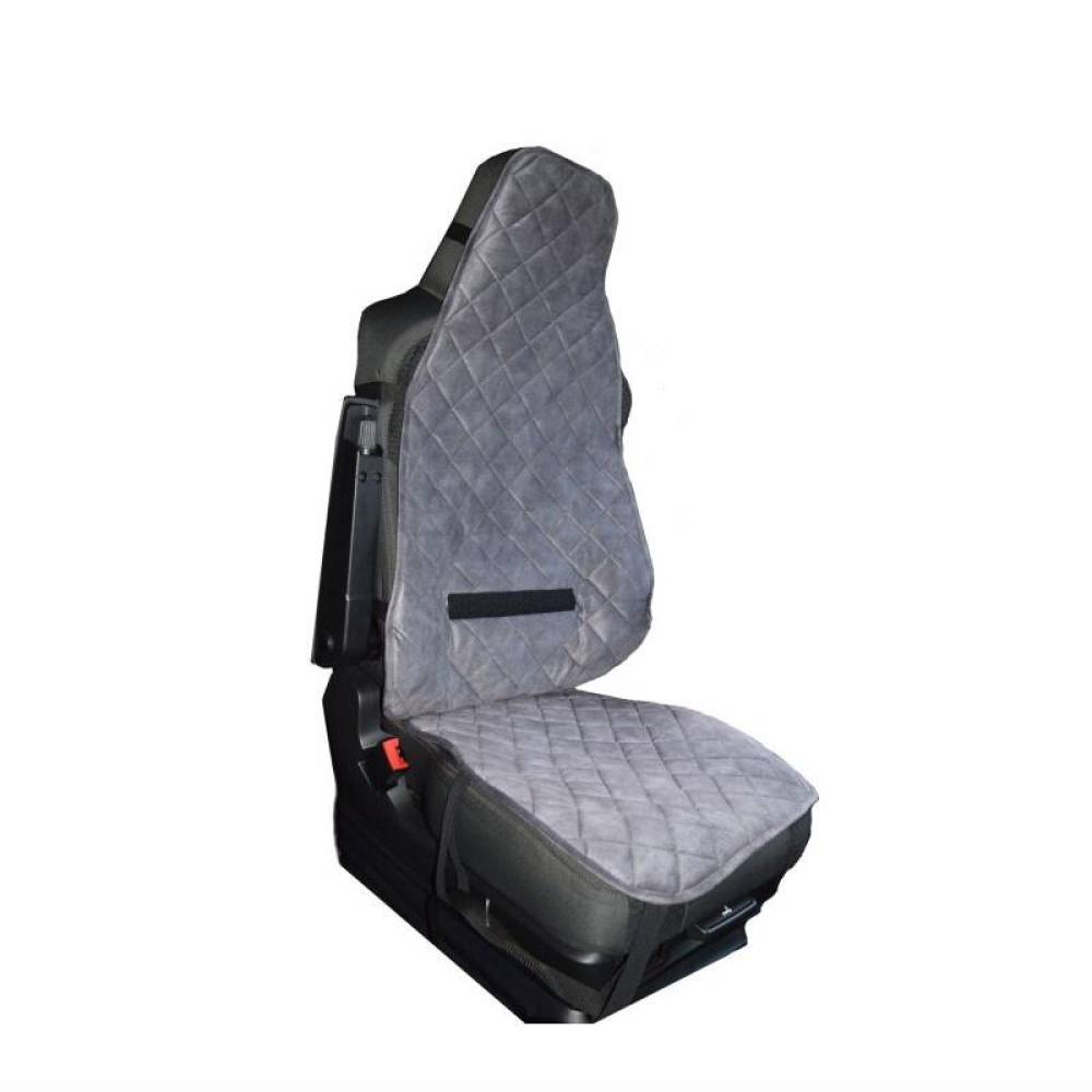 Husa scaun camion universala, gri, material catifea, PKR042 ARS