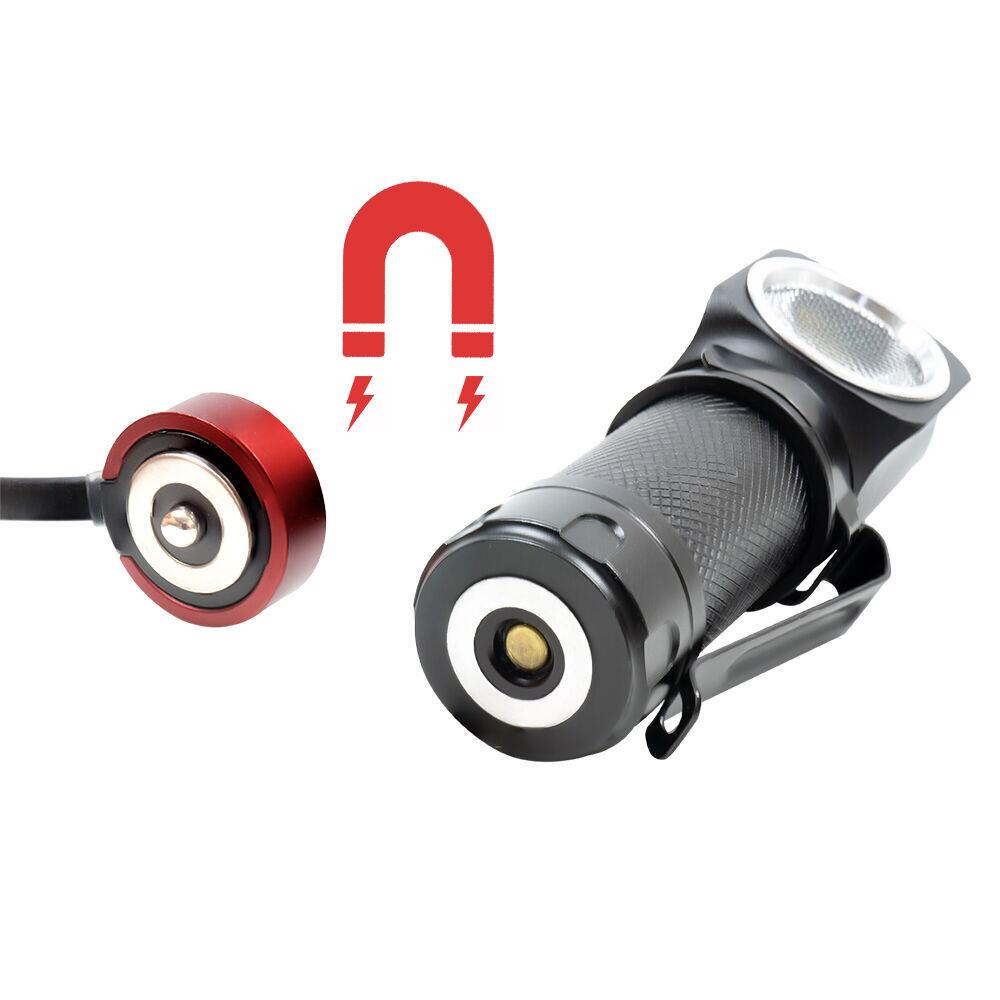 Lanterna cap frontala PNI Adventure F75, Led 6W, 600 lm, magnet, reincarcare USB