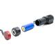 Lanterna cap frontala PNI Adventure F75, Led 6W, 600 lm, magnet, reincarcare USB