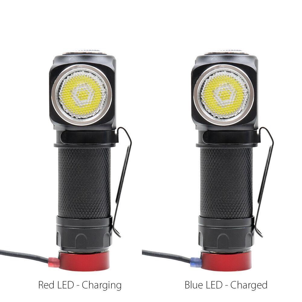 Lanterna cap frontala PNI Adventure F75, Led 6W, 600 lm, magnet, reincarcare USB