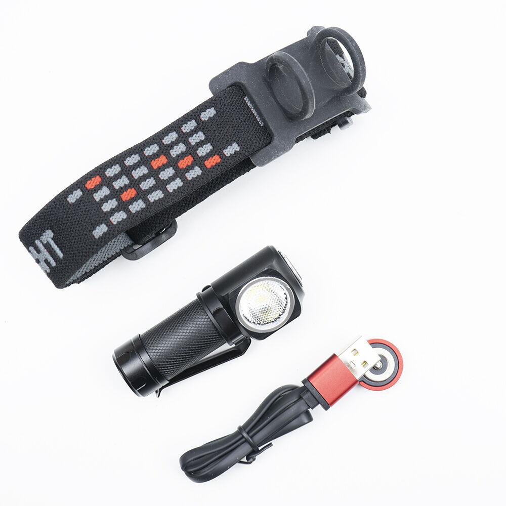 Lanterna cap frontala PNI Adventure F75, Led 6W, 600 lm, magnet, reincarcare USB