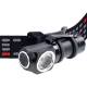 Lanterna cap frontala PNI Adventure F75, Led 6W, 600 lm, magnet, reincarcare USB