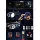 Lanterna cap frontala PNI Adventure F75, Led 6W, 600 lm, magnet, reincarcare USB