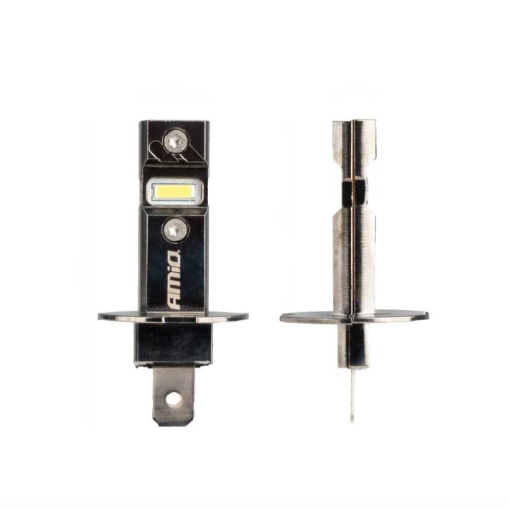 Set 2 becuri H3, LED, 12V, 60W, 5600lm, 6000K, Canbus, Hybrid 04113 Amio