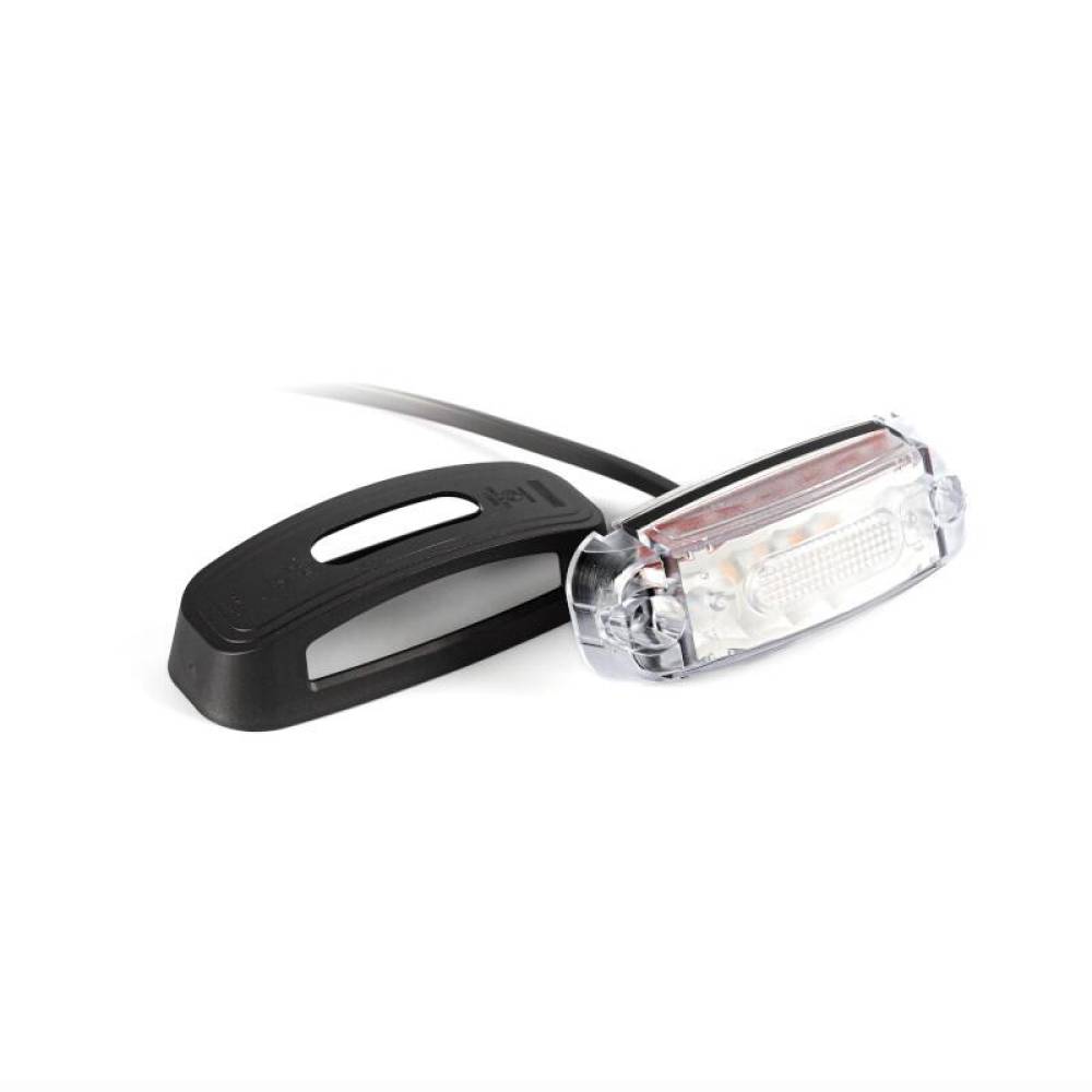 Lampa gabarit 110x46 LED, cu protectie, 3 functii, alb-galben-rosu, cu suport, FT-039 I LED Fristom