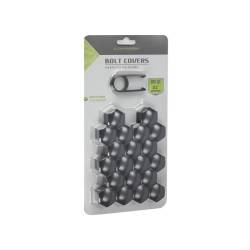 Set 20 capacele plastic, pentru prezoane 21inch, grafit, 63786 Carmotion