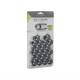 Set 20 capacele plastic, pentru prezoane 21inch, grafit, 63786 Carmotion