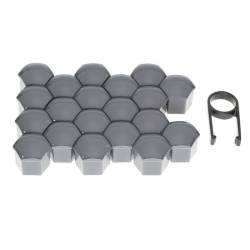 Set 20 capacele plastic, pentru prezoane 21inch, grafit, 63786 Carmotion