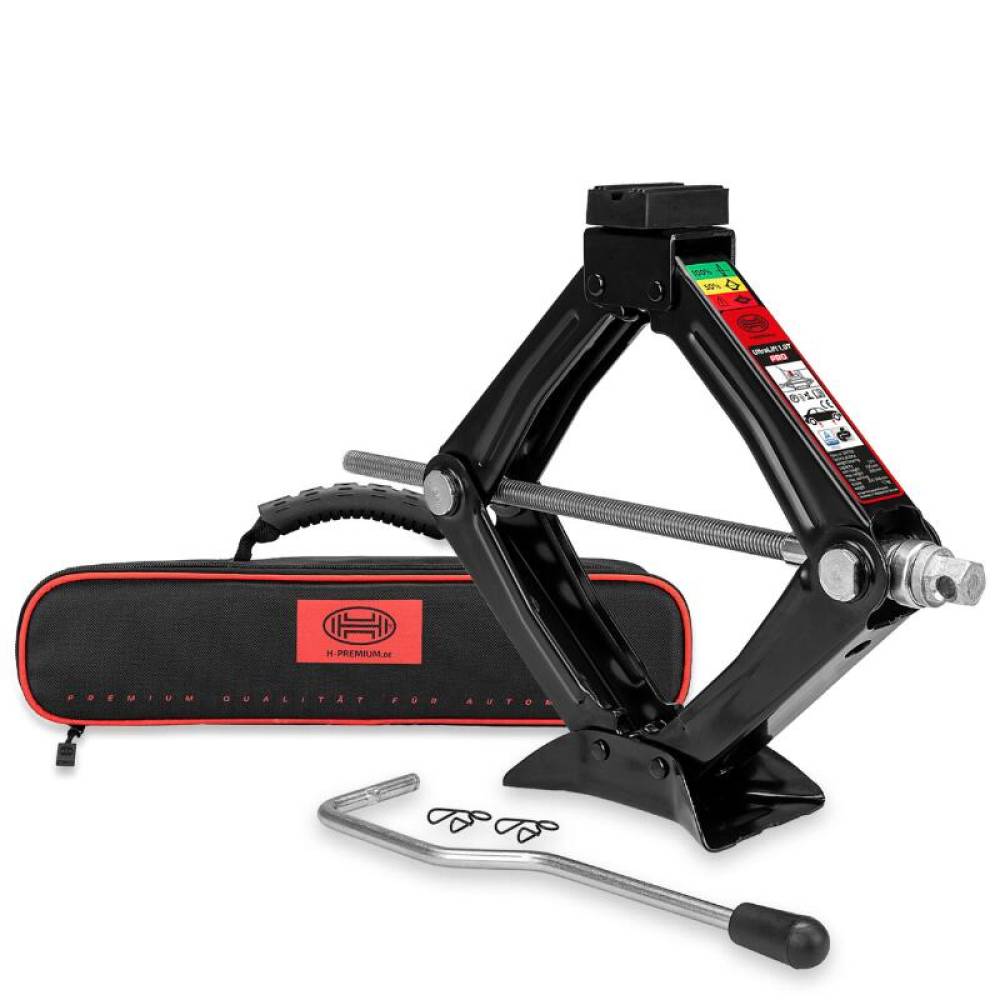 Cric foarfeca 1T 25-35cm, cu husa depozitare, 347.100 Heyner