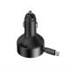 Incarcator auto 1xUSB Tip C, cu cablu retractabil USB-C, 12-24V, 60W, 04368 Amio