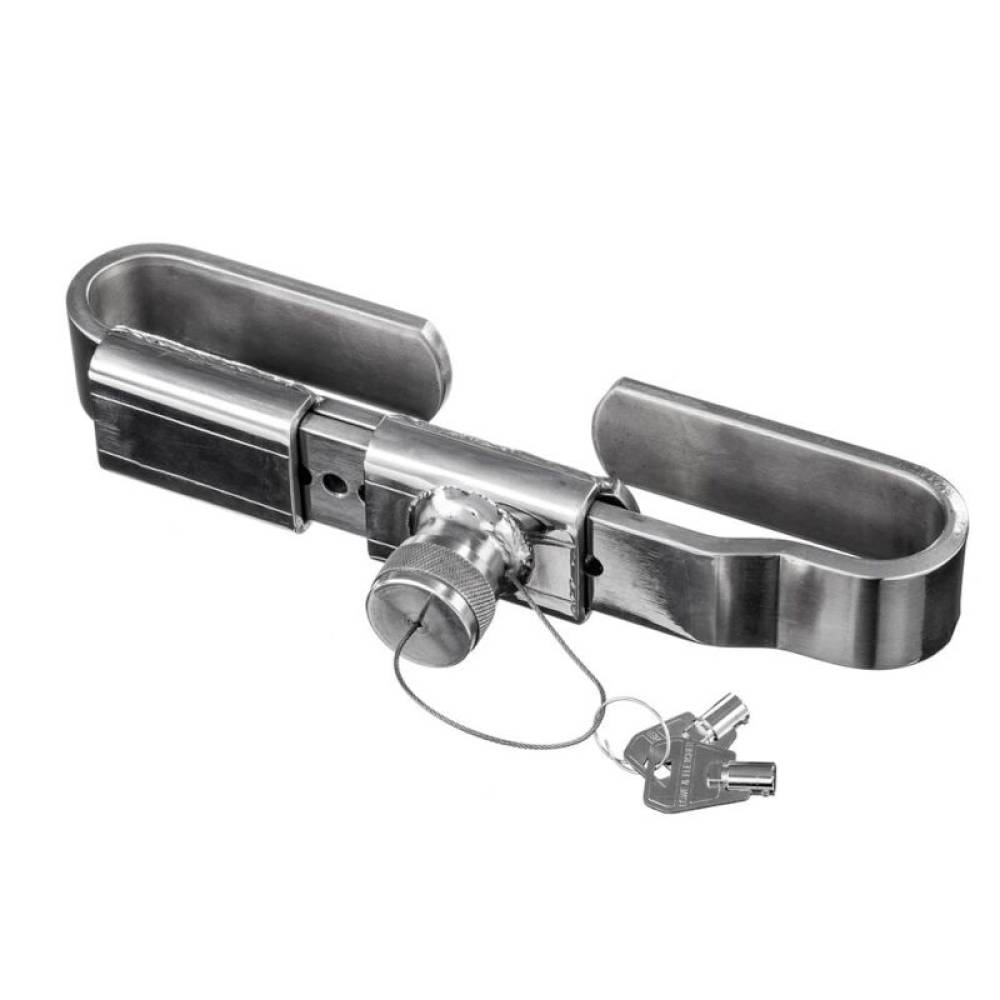 Antifurt container, deschidere 250-335mm, latime 8cm, din otel inoxidabil OH18N9, AGS020