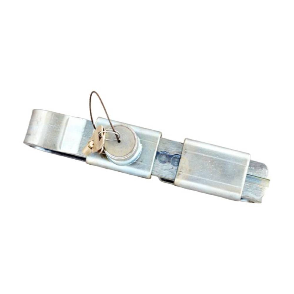Antifurt container, deschidere 250-350mm, latime 8cm, din otel zincat, AGS021