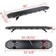 Girofar rampa transversal 116x22 cm, LED, 12-24V, 20 module LED, 73 Leduri, 2 intrerupatoare, 8136A-7 Amber