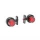 Lampa gabarit brat 105mm, LED, Old School, alb-rosu, Formplas BK69476