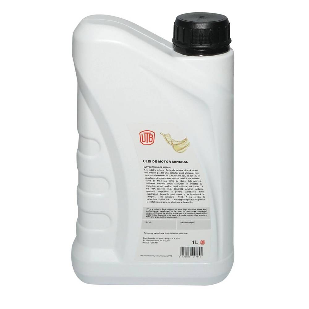 Ulei mineral rosu 2T MOTO 1L UTB2TS/1