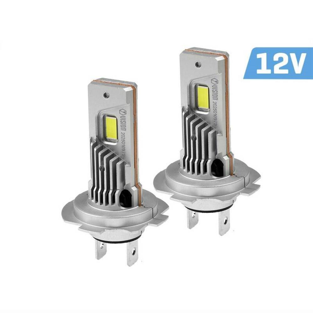 Set 2 becuri H7-H18, LED CSP, 12V, 35W, 4200lm, 6000K, Canbus, HL Retrofit Series, Vision 83300 Carmotion