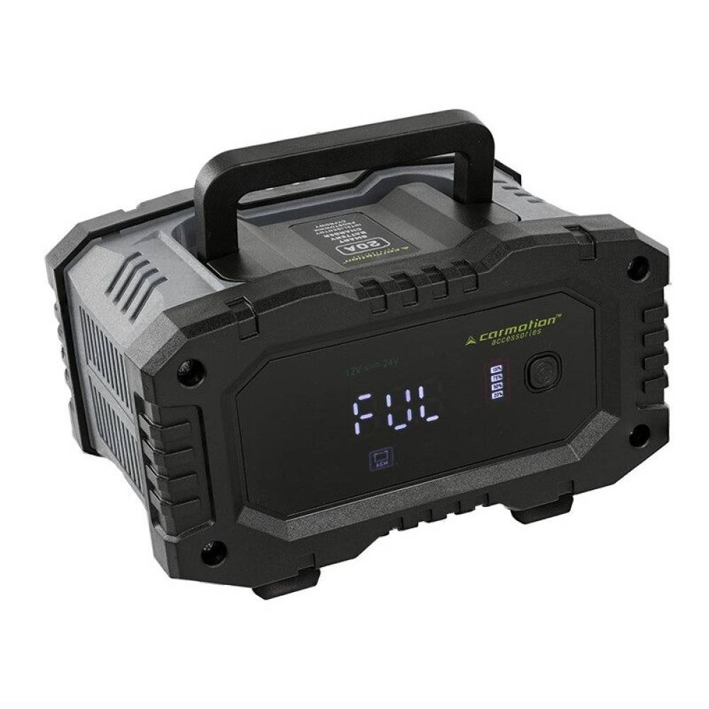 Redresor acumulator 12V 20A 6-300Ah, 24V 10A 6-150Ah, digital, auto-moto, 58698 Carmotion 