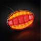 Lampa stop 140x93, 3 functii, ovala, FT-355 LED Fristom