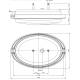 Lampa stop 140x93, 3 functii, ovala, FT-355 LED Fristom