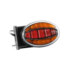 Suport pentru prindere laterala pentru lampa ovala fata, spate  FT-355 356