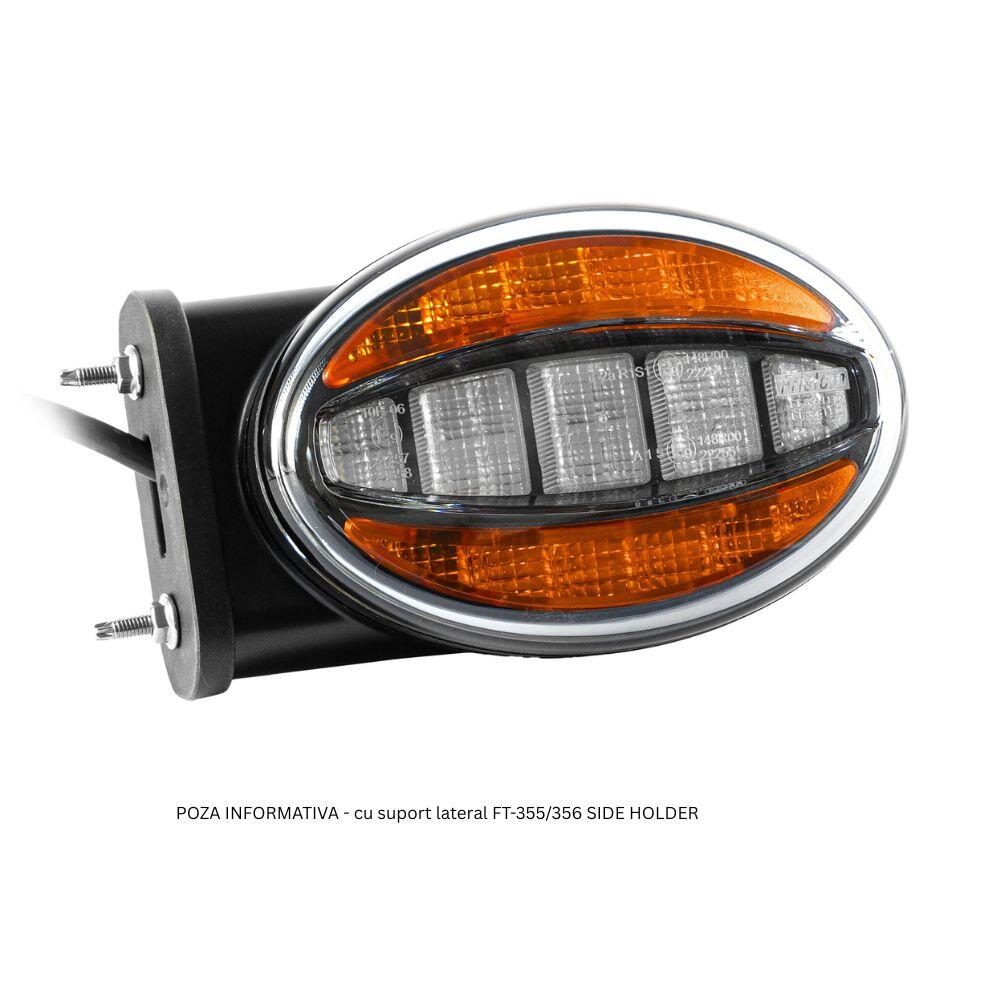 Lampa semnalizare fata cu pozitie 140x93, universala, John Deere, Ft-356 LED Fristom