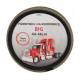 Husa volan 44-46cm, camion, imitatie piele perforata, crem, PKR012 