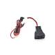 Priza 2 USB dreptunghiulara, incastrabila, 12-24V, 2,1A, pentru bord cu capac din cauciuc Priza 2 USB dreptunghiulara, incastrabila, 12-24V, 2,1A, pentru bord cu capac din cauciuc
