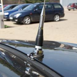 Antena statie 145cm PNI ML160 + suport T941 cu cablu, prindere pe portbagaj, capota, streasina