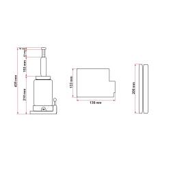 Lampa spate 252x27, 3 functii, LED, cu semnalizare dinamica slim, LIZARD, LZD 3141 Horpol