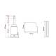 Lampa spate 252x27, 3 functii, LED, cu semnalizare dinamica slim, LIZARD, LZD 3141 Horpol