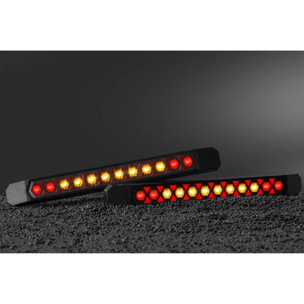 Lampa spate 252x27, 3 functii, LED, cu semnalizare dinamica slim, LIZARD, LZD 3141 Horpol