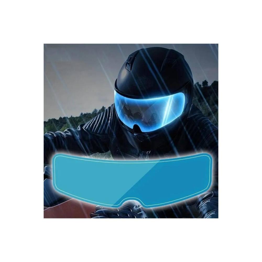 Folie protectie vizor casca moto, interior-exterior, anti aburire, anti apa, anti amprente, AHF23