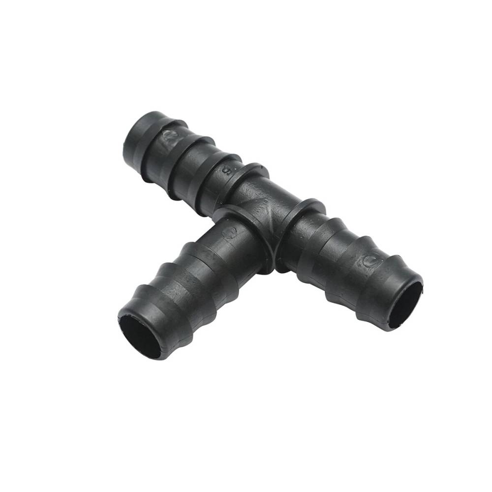 Teu, conector tub picurare D16x16x16mm, bk LU77