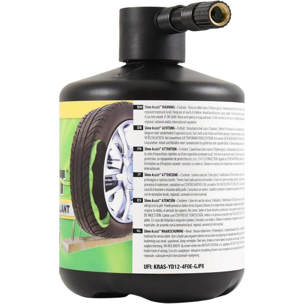 Refil cu solutie pentru compresor 450ml, cu furt, Asist SLIME 10188-51