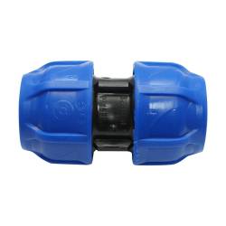 Mufa compresiune PN16, D32x32mm, max 16bar pentru sisteme irigatie PEHD, bk LV58 Mufa compresiune PN16, D32x32mm, max 16bar pentru sisteme irigatie PEHD, bk LV58