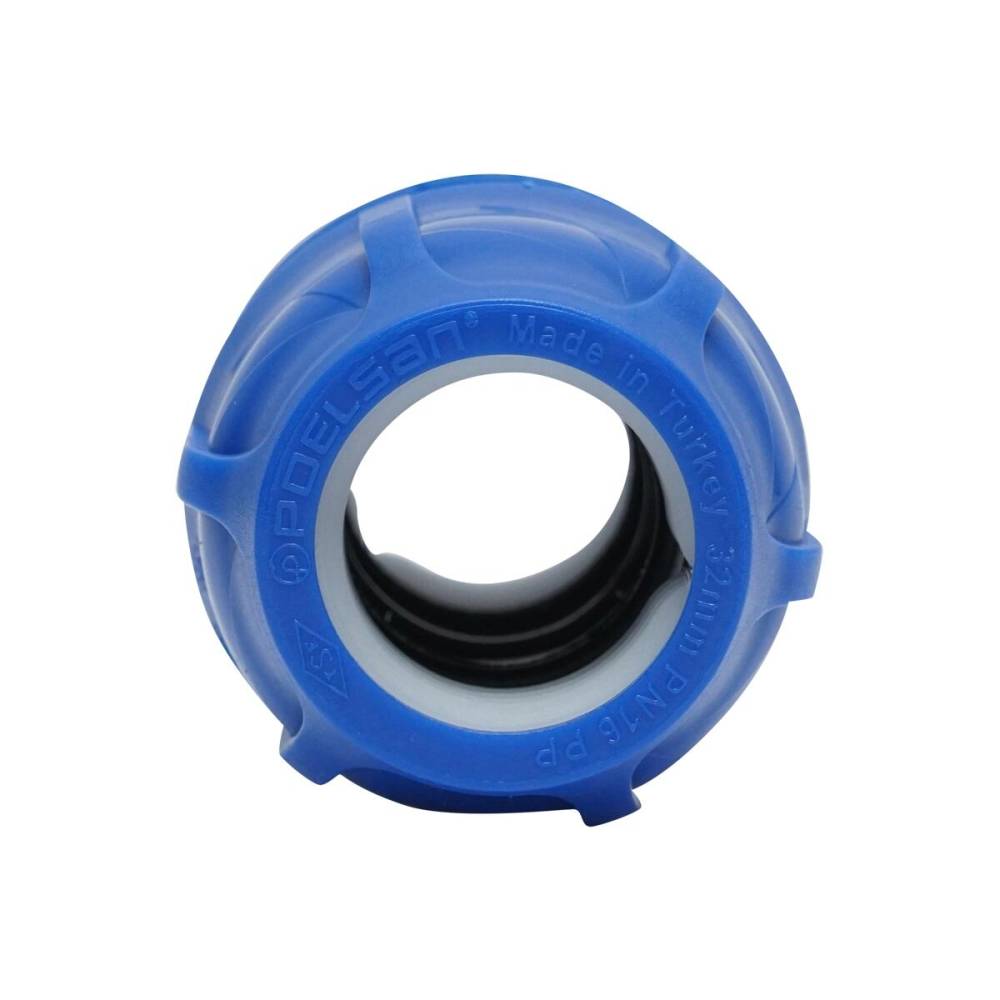 Mufa compresiune PN16, D32x32mm, max 16bar pentru sisteme irigatie PEHD, bk LV58 Mufa compresiune PN16, D32x32mm, max 16bar pentru sisteme irigatie PEHD, bk LV58