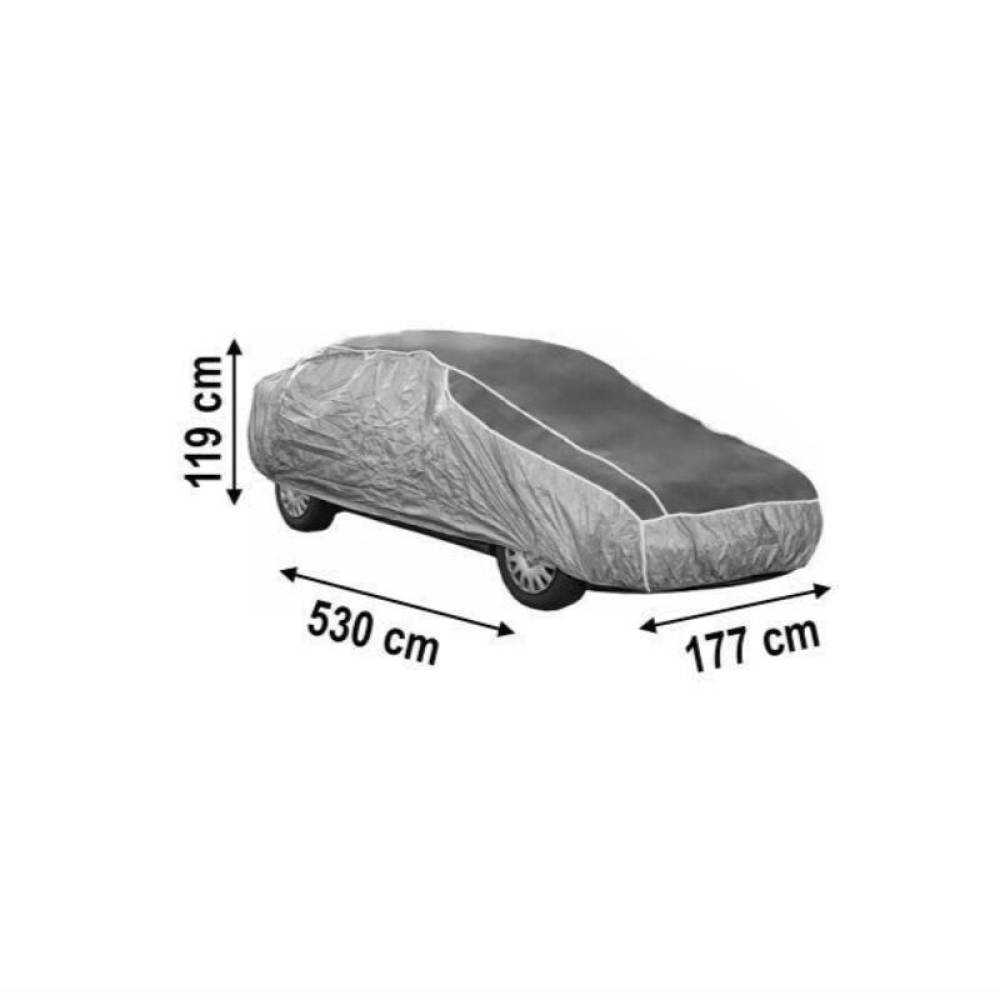 Prelata auto antigrindina XL 530 x 177 x 119cm, 5mm grosime, 05982 Compass
