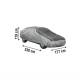Prelata auto antigrindina XL 530 x 177 x 119cm, 5mm grosime, 05982 Compass