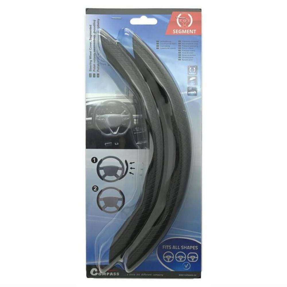 Husa volan 2 segmente, neagra, 31400 Compass