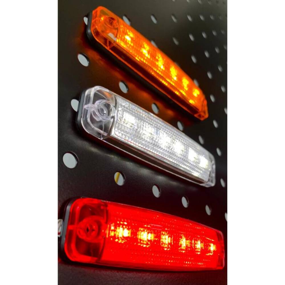Lampa gabarit 102x25, LED, rosie, 12-36V FT-079 C LED Fristom