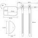 Set 2 oglinzi exterioare suplimentare, unghi mort, brat metal, 180x112mm, Caravan 2808326 SwissDrive Set 2 oglinzi exterioare suplimentare, unghi mort, brat metal, 180x112mm, Caravan 2808326 SwissDrive